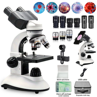 Children'S Microscope High Definition Professional Binocular Optical Microscope Student Teaching Biology Laboratory