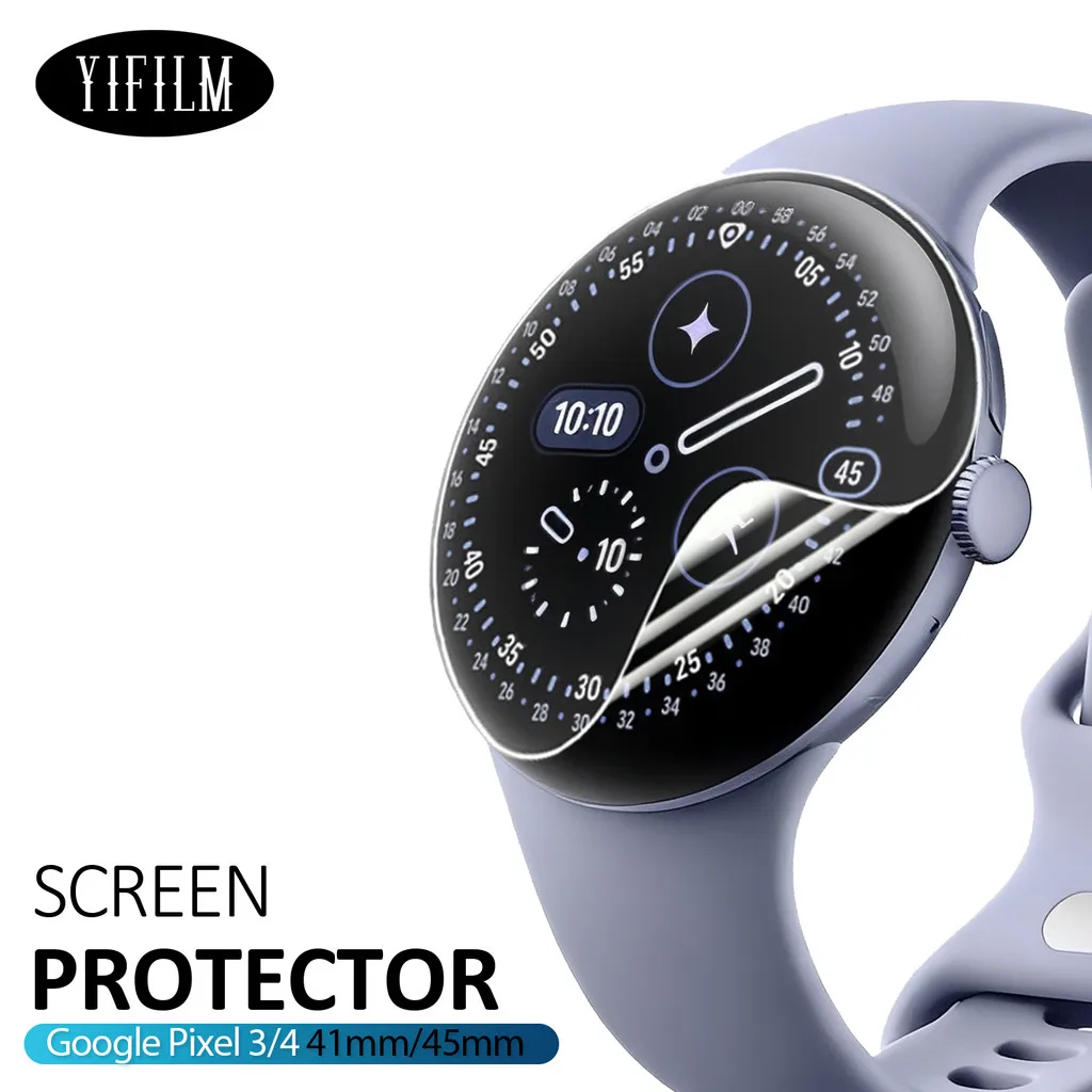 �y�Z�[�����zGoogle Pixel 4 45mm 41mm �X�N���[���v���e�N�^�[�p�n�C�h���Q���ی�t�B�����AGoogle Pixel4 HD �t���J�o���b�W�\�t�g�ی�t�B�����p