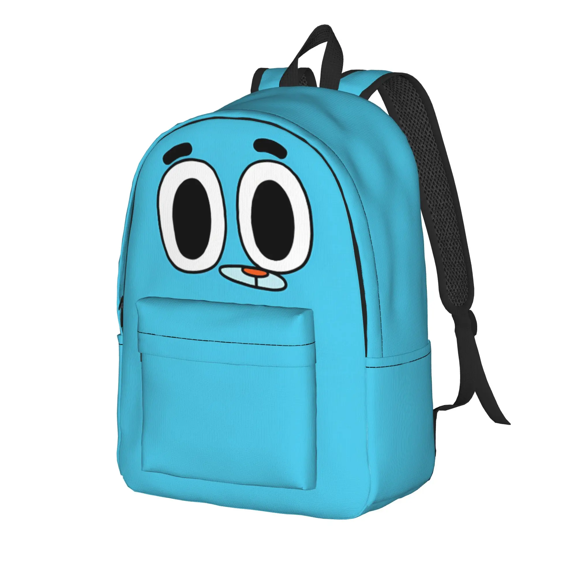 Gumball Gum Ball Watterson Amazing Cartoon Backpack  Sport Backpacks Unisex Design Print High School Bags Kawaii Rucksack