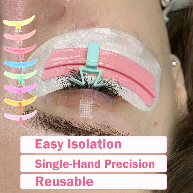 Eyelash Separator For Eyelash Extension Efficient Aid Silicone Pads For Eyelash Grafting For Beginners Professional Makeup Tool