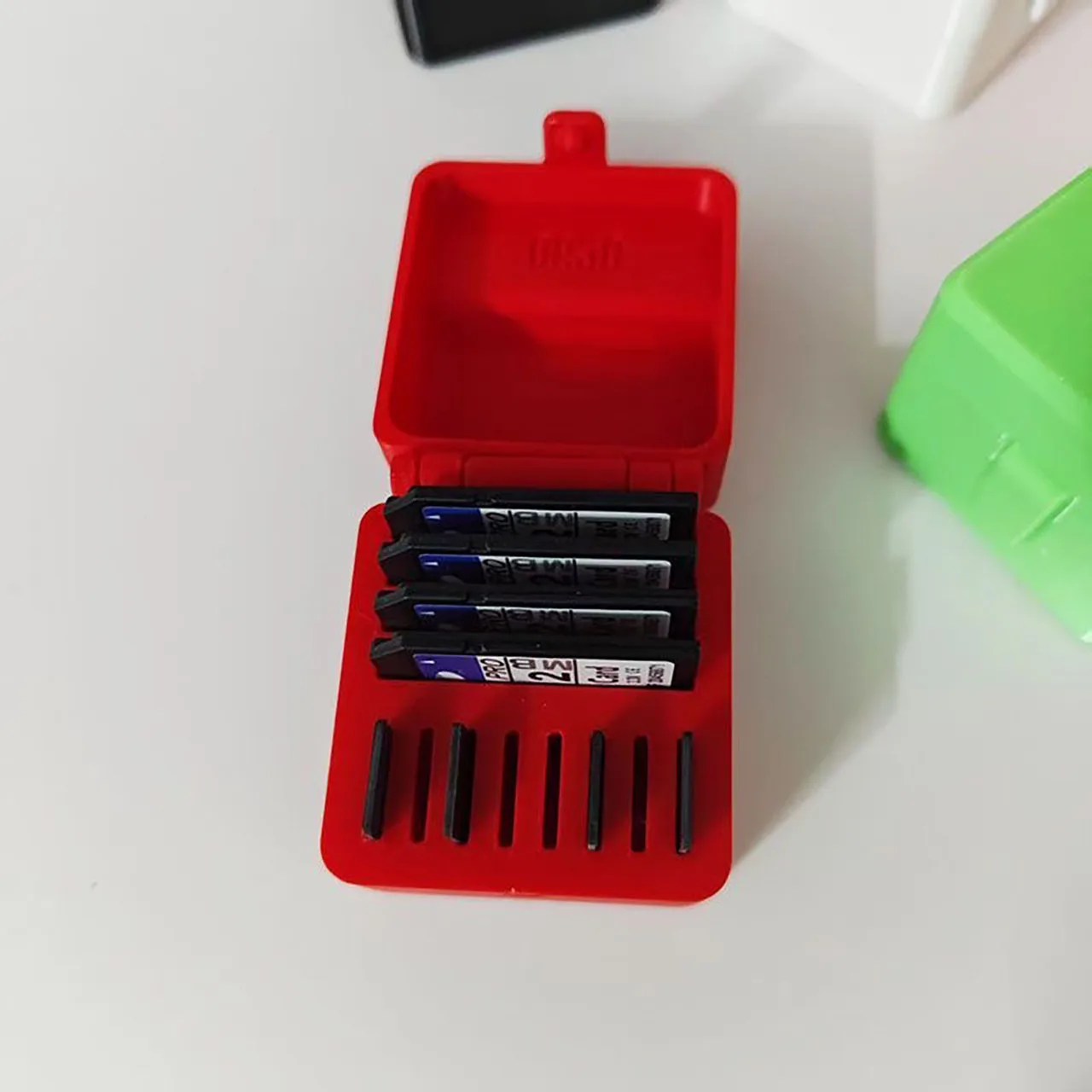 

3D Printed Sd Card Storage Box, Tf Card Storage Box, Camera Dslr Mirrorless Portable Game Memory Card Box