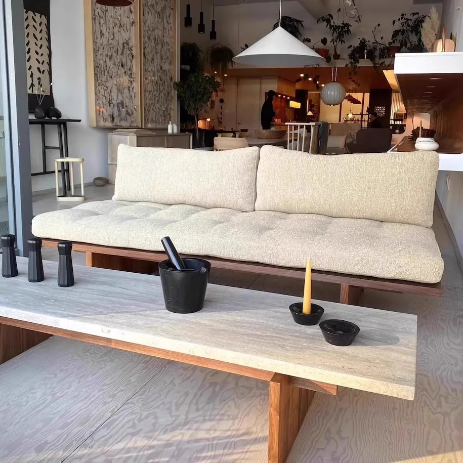 

Solid wood sofa wabi-**** wind simple meeting leisure chair living room modern small apartment cafe bed and breakfast sofa chair
