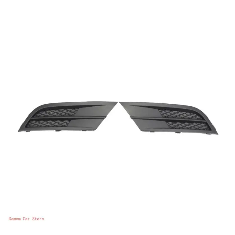 Car Lower Bumper Fog Lamp Air Guide Grille Trim Cover for MK6 2015-2017 Facelift