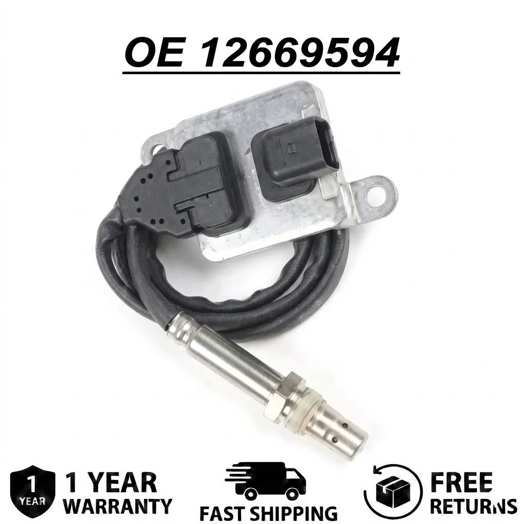 

Front Upstream Nitrogen Oxide NOx Sensor for 6.6L Diesel Truck | Fits 12671387 5WK97343A | Exhaust Emission Sensor Replacement