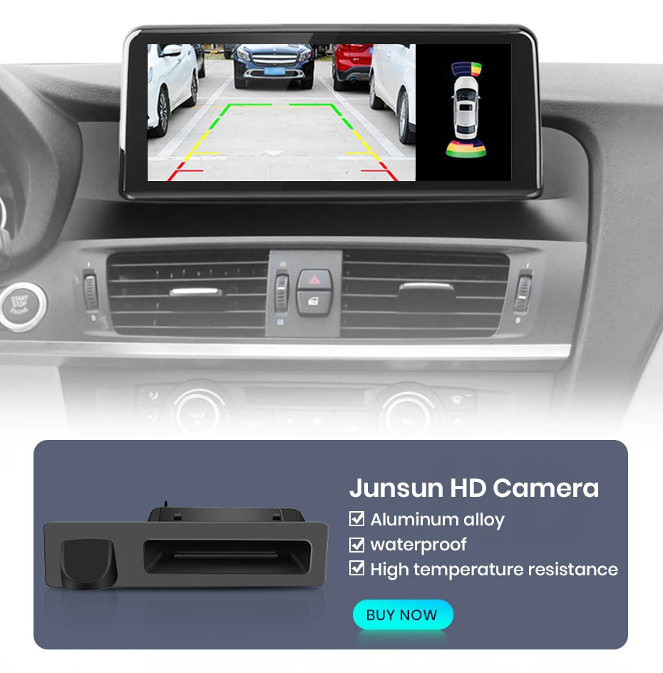 Junsun 8,8'' & 10,25'' Für Apple Wireless CarPlay Android Auto Autoradio Für BMW X3 F25 X4 F26 2011-2017 GPS-Navigation Multimedia-Player Touchscreen – Detail 21