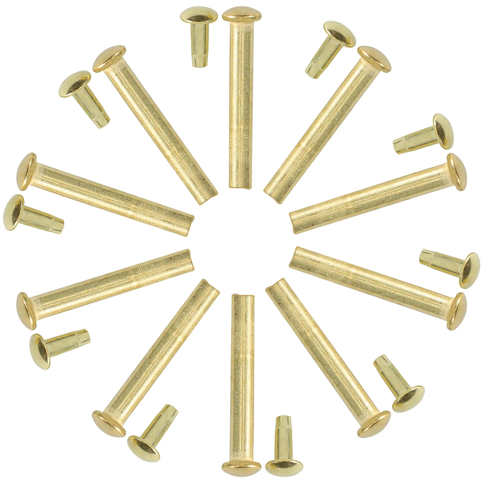10 Sets Fan Nail Whistle Accessories Folding Axle Rivets Hand Held Fans Shaft Repair Fasteners