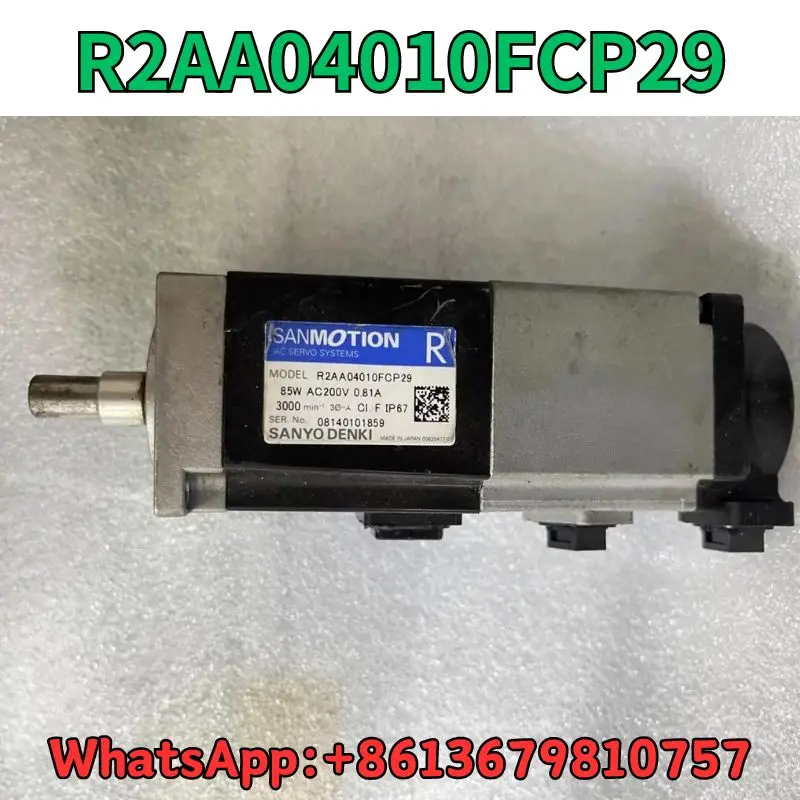 

Used Motor R2AA04010FCP29 test OK Fast Shipping