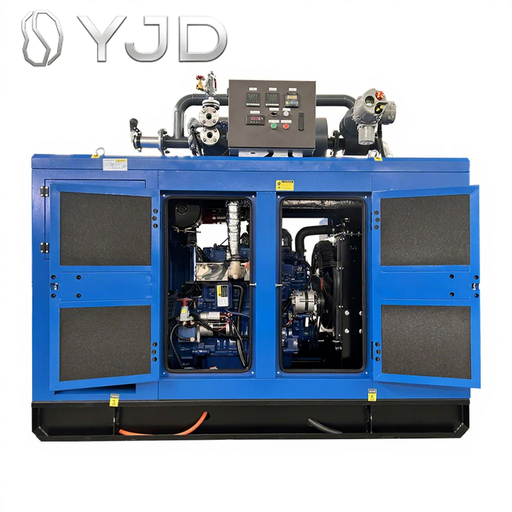 Free Energy 400v Industrial 60kw Natural Gas Biogas Methane Fueles Power Generators Gas Turbine Engine