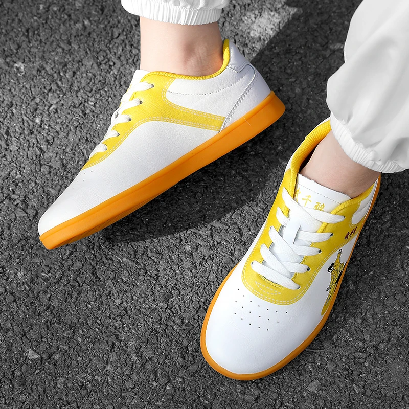 المهنية الرجال النساء فنون الدفاع عن النفس أحذية المضادة للانزلاق فنون الدفاع عن النفس أحذية رياضية الأزواج فنون الدفاع عن النفس أحذية الووشو و Taichi