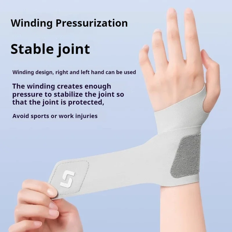 Badminton e basquete conjunta especial feminino fitness esportes guarda de pulso entorse tendão bainha cinta para homem