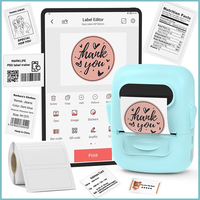 Marklife P50 Mini Thermal Label Printer Wireless Sticker Labeller For Home/Office/School Adhesive Label Maker Labeling Inkless