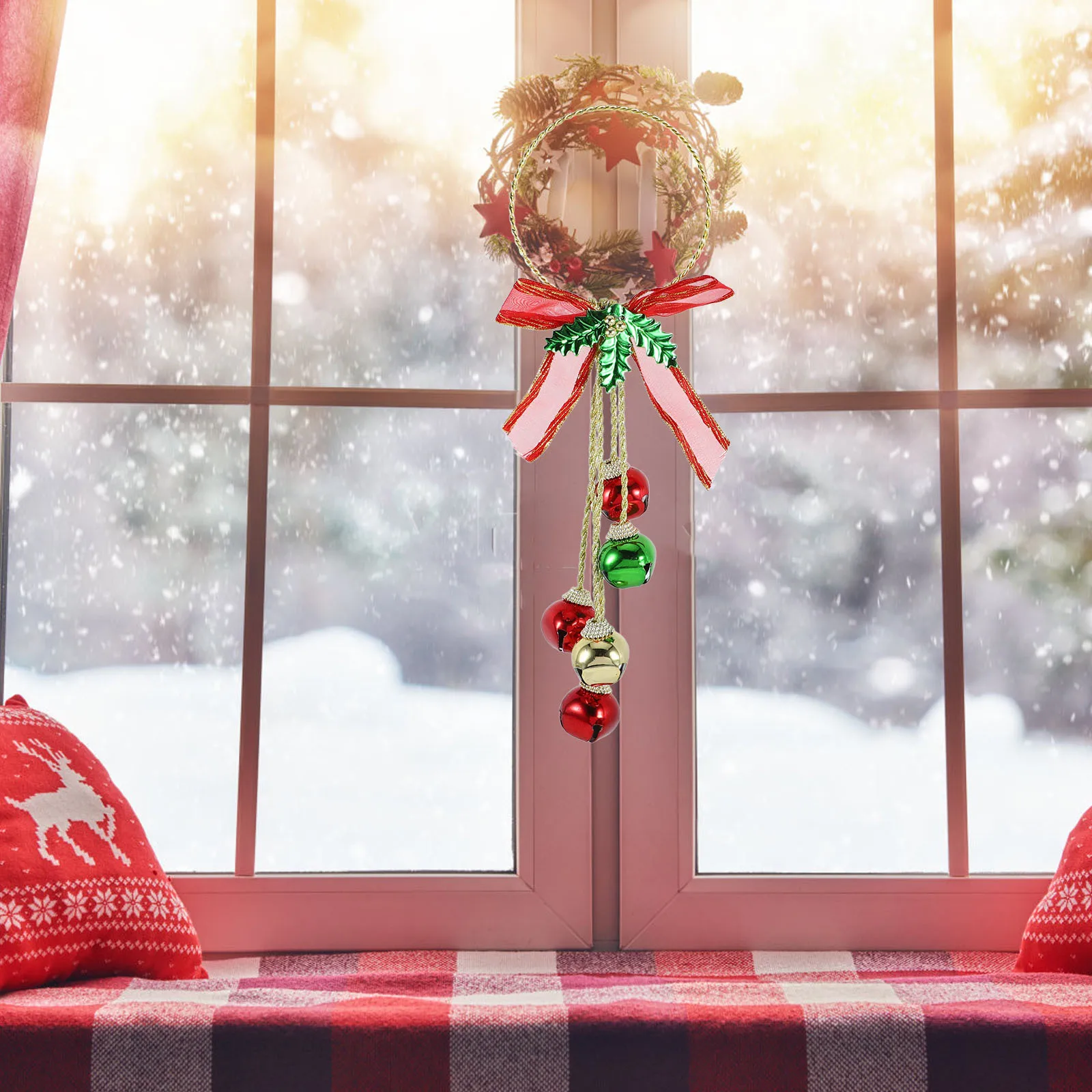 

1Pcs Small Decorative Jingle Bells Pendant Vintage Style Christmas Hanging Ornament DIY Craft Party Supply Jingle Bells