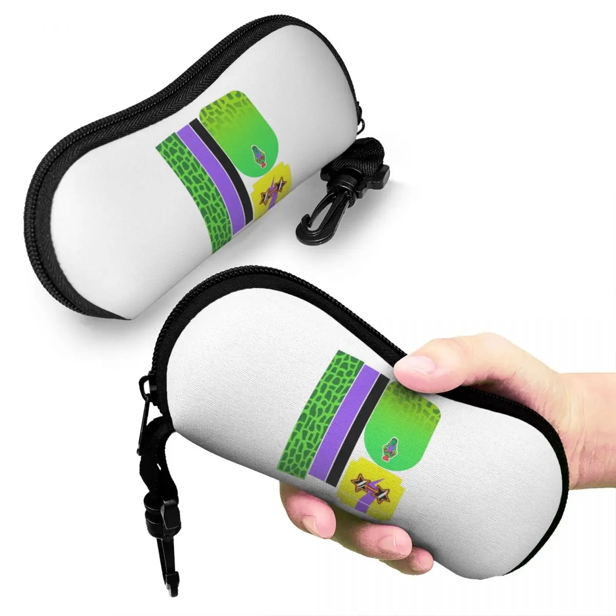 

Montgomery Gator Fazbear Entertainment Shell Glasses Case Protector Sunglasses Box Women Men Soft Eyeglasses Bag Pouch