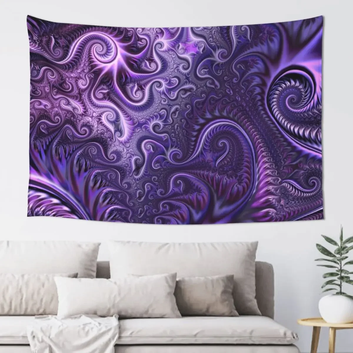 

Abstract Colorful Lilac & Violet Spiral Pattern Tapestry Wall Hanging Decor Wall Art Wallpaper Bedroom Tapestry