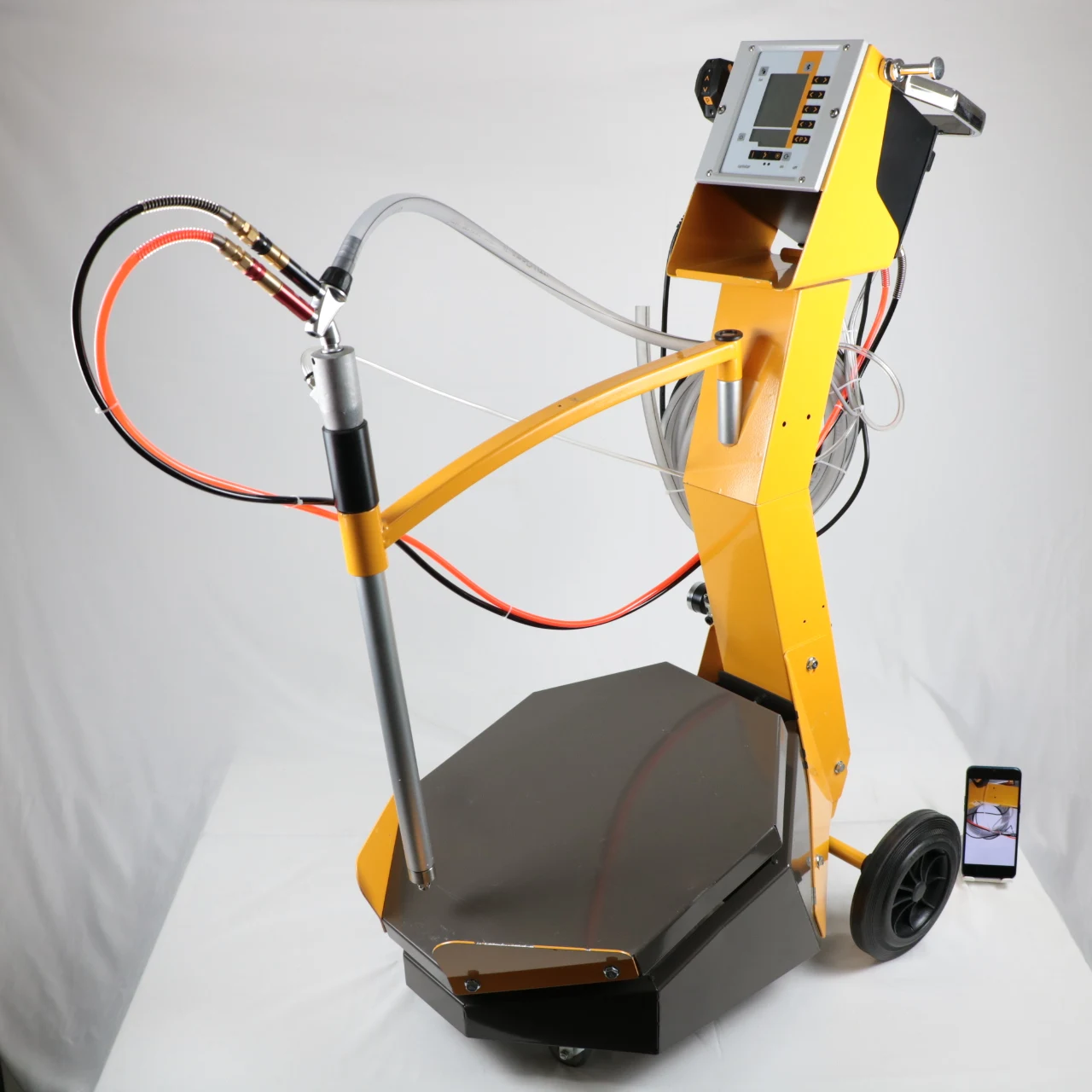 

New Hot Get Latest Price Vibration Tumbler Car Spray Paint Machine Electrostatic Powder Coating System Machine For Painting