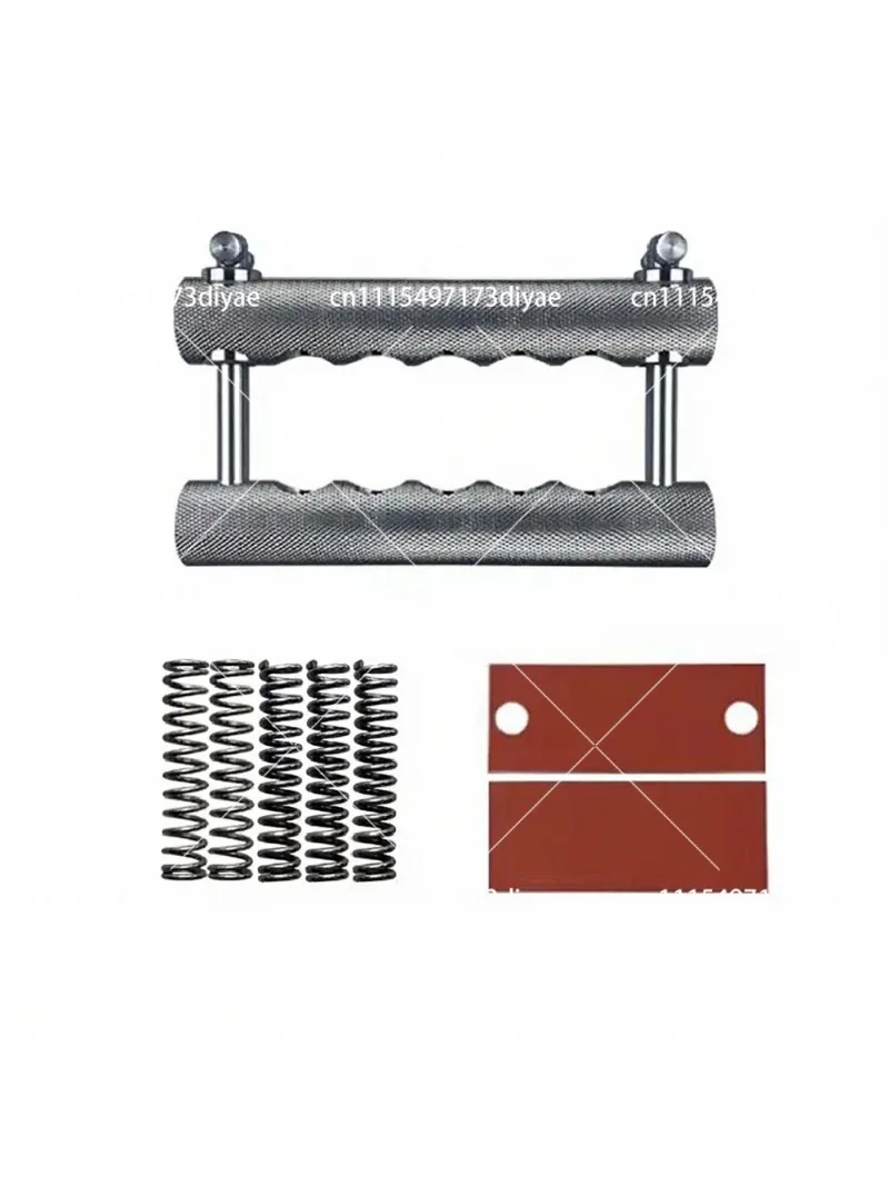 Adjustable Stainless Steel Hand Grip Strengthener Portable Heavy Duty Finger Exerciser Kit for Men