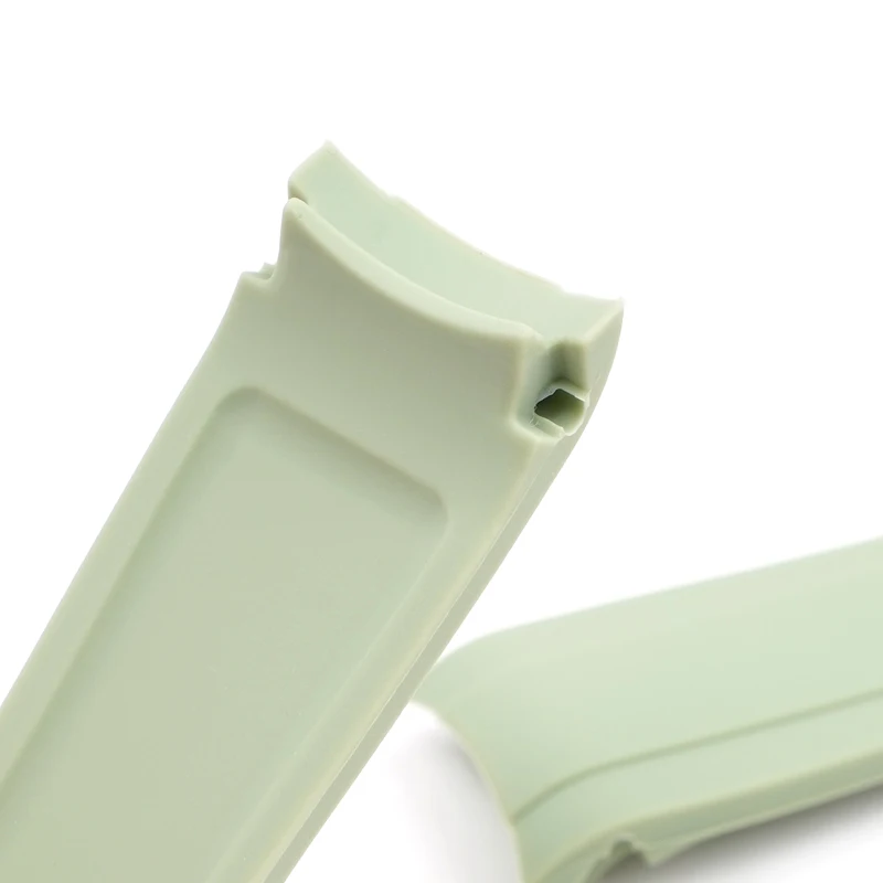 20mm 22mm Curved End For Omega MoonSwatch Bracelet Replace Band Silicone Rubber Waterproof Universal Strap Wristband Accessories