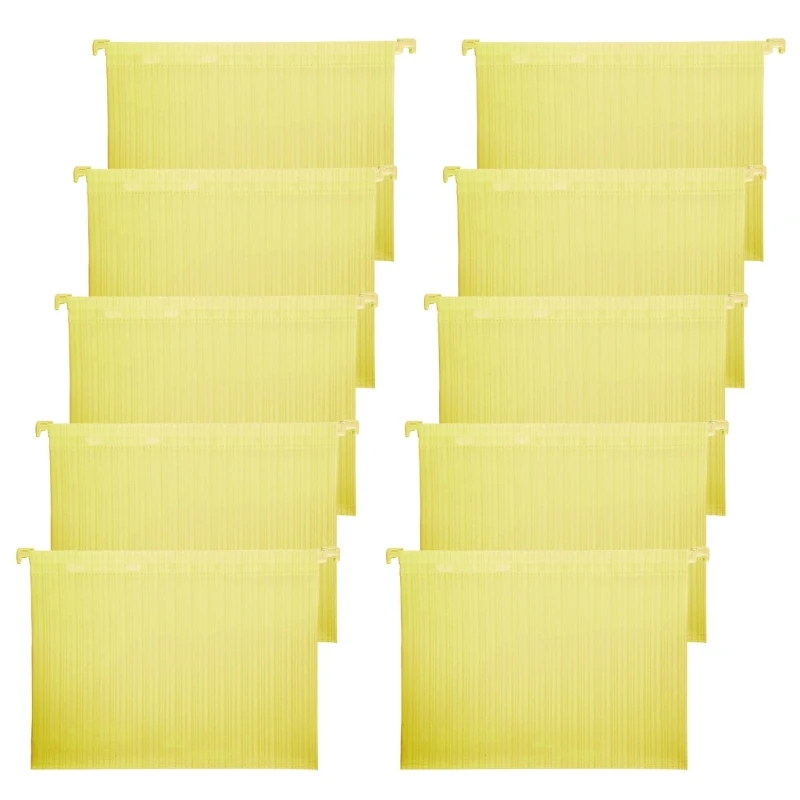 ioio 10Pcs Letter Size Suspension Files with Tabs, File Classification File Folder