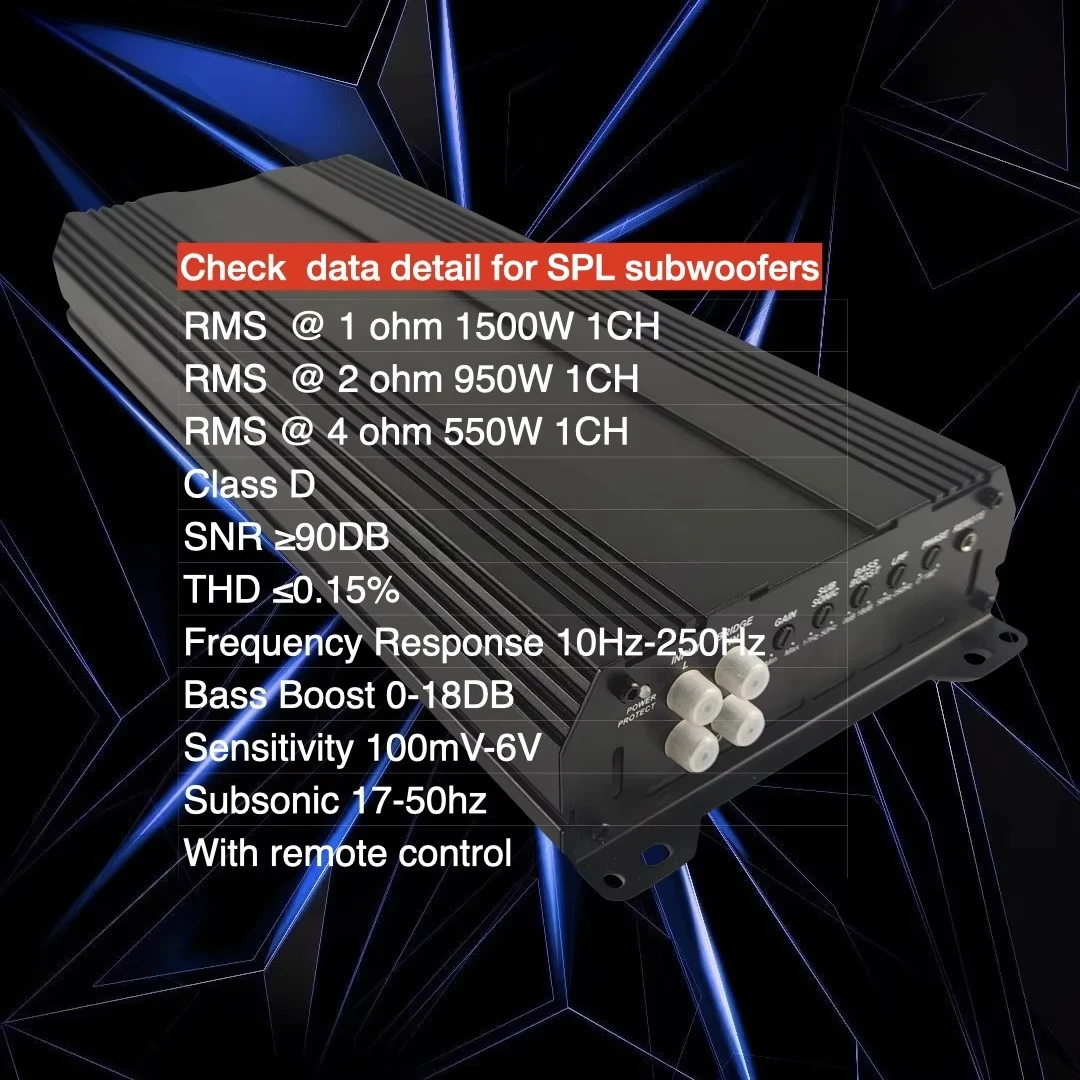Car Speaker Amplifier RMS 180 - Car Subwoofer Amplifier 3000W Rms review and price