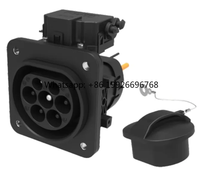 

7KW-22KW 32A Rated Current Type 2 EV Reinforced Socket IEC AC Inlet 480V JET Brand for Vehicles New Condition