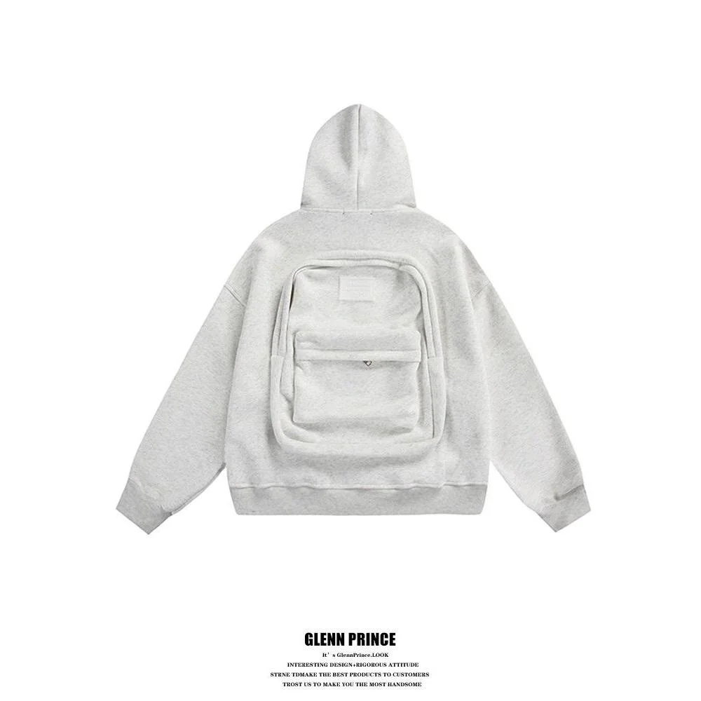 

Ретро-японская толстовка с капюшоном на молнии, свободного кроя, из плотной ткани, для мужчин и женщин, спортивная одежда