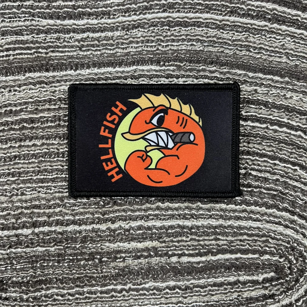 Funny Printing Patches on Clothes Silly Goose Going Dark Tactical Gear Hook and Loop Patch Morale Badge