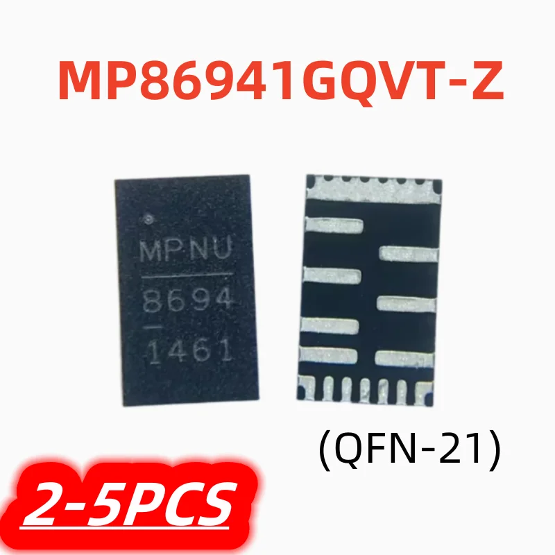 2-5Pcs/lot MP86941GQVT-Z MP86941 MP8694 MP8694-1 100% New QFN-21