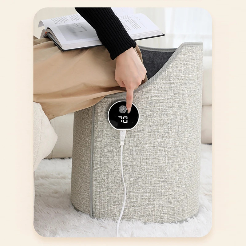 Winter Electric Under Desk Leg Foot Warmer Pad Heating Mat for Feet Legs Overheat Protection Heater Indoor Warming Accessory
