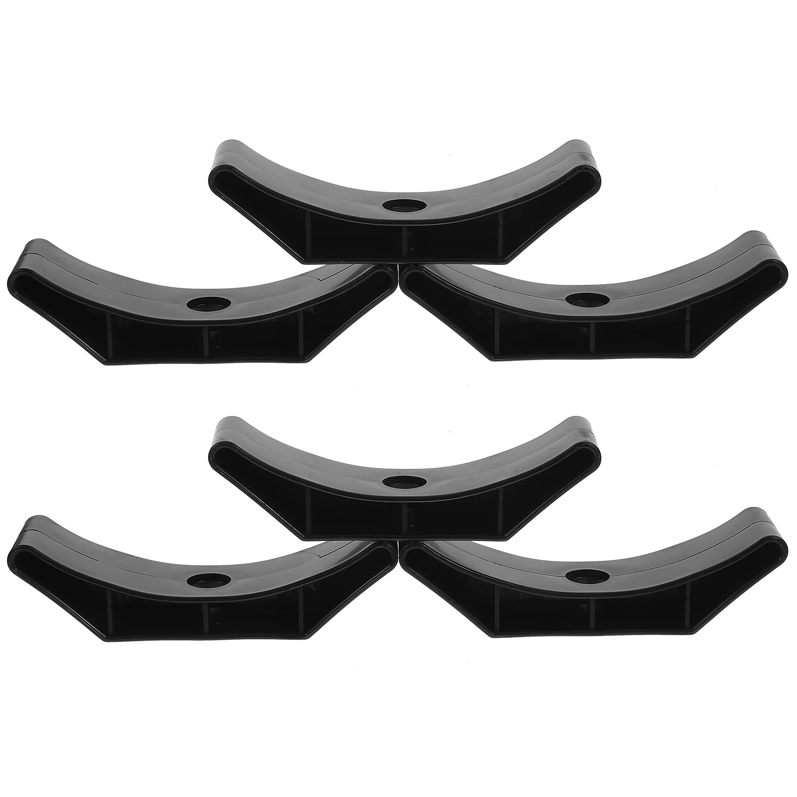 

6 Pcs Dumbbell Rack Storage Stand Holder Saddle Gym Barbell Floor Accessories Fitness Weight Organizer Home Adjustable Stand PP