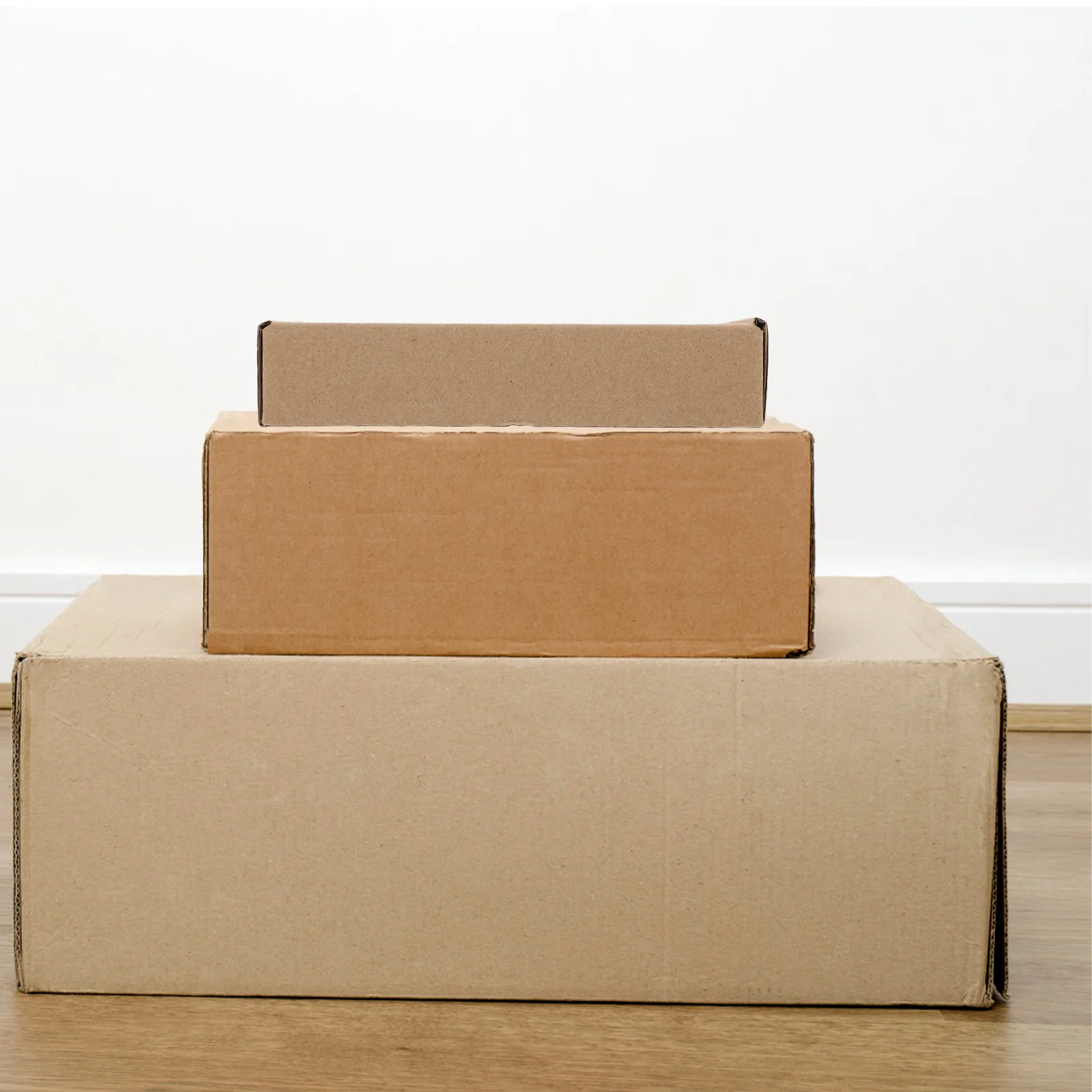 20Pcs Corrugated Cardboard Boxes Unique Design Pressure-Resistant Multi-Use Moving Packing Storage Shipping Boxes