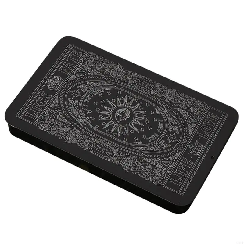 

C1FE Playing Card Box Money Coin Holder Box Candy Key Case Business Tarot Storage Box