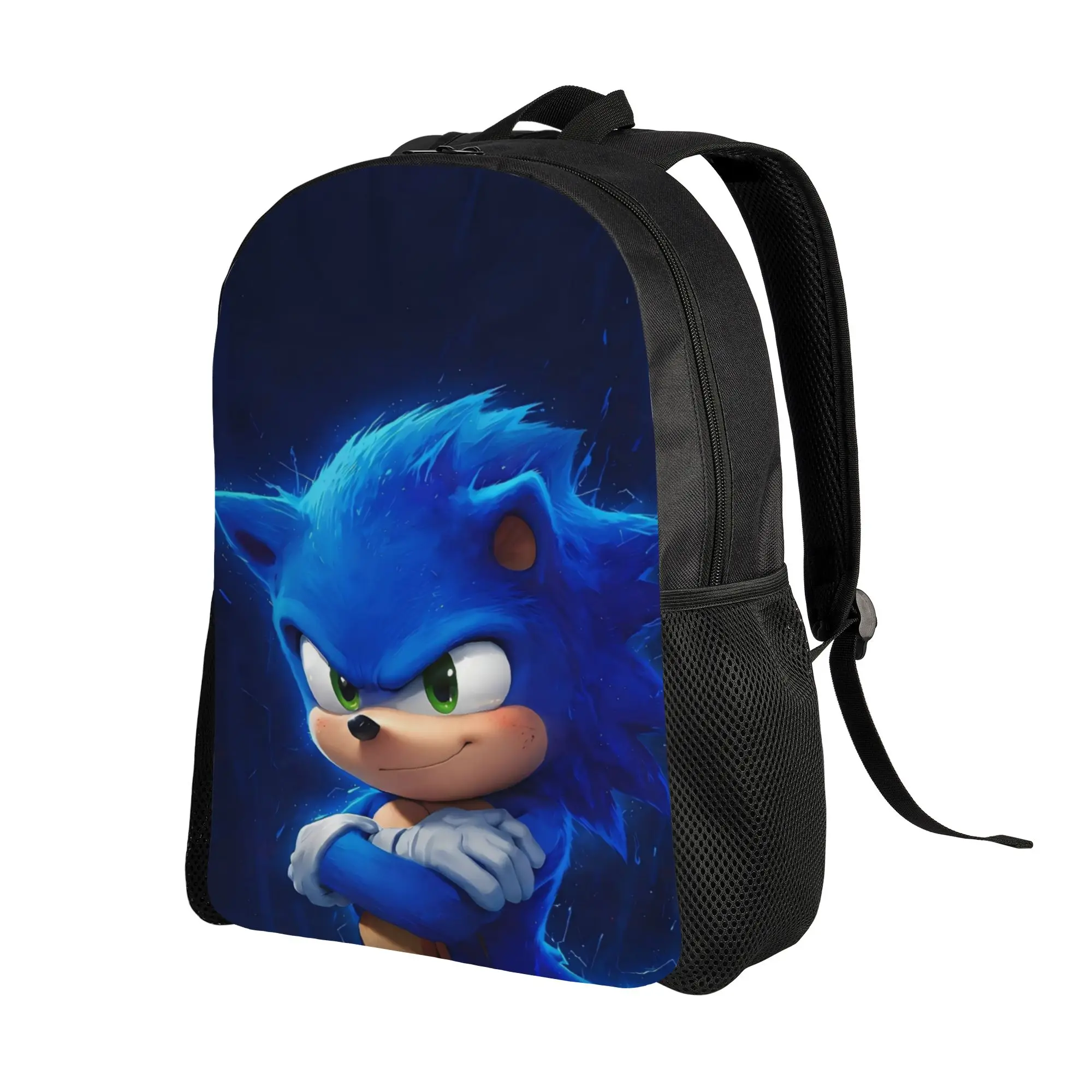 Sonices the H-Hedgehogs Backpack  College Backpacks Youth Fashion School Bags Colorful Big Rucksack
