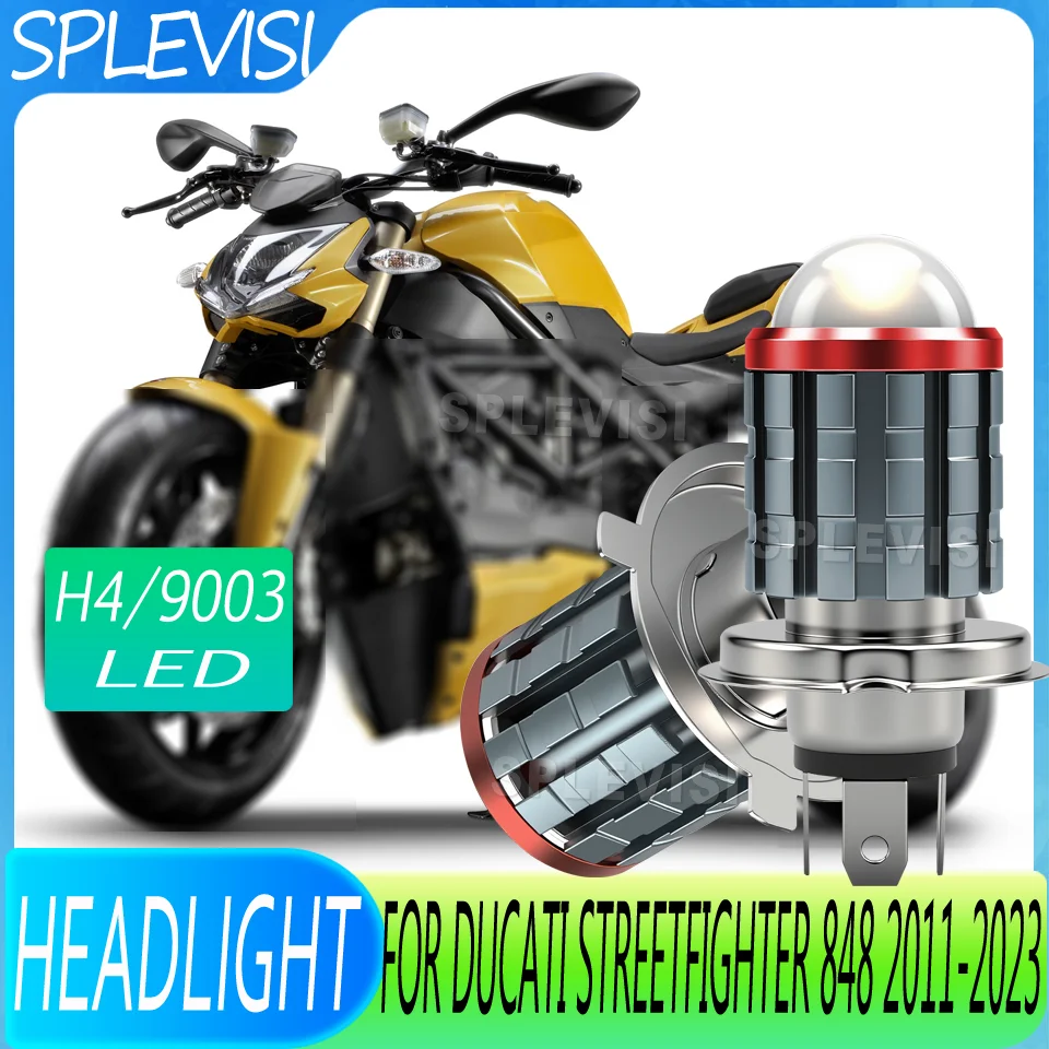 

Plug-and-Play Motorcycle Headlight h4/9003 For Ducati Streetfighter 848 2011 2012 2013 2014 2015 2016 2017 2018 2019 2020-2023