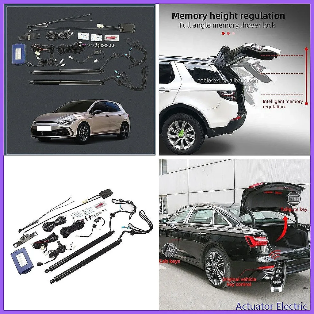 Electric Tailgate Kit for VW Golf 7: Automatic Power Liftgate Trunk Door Lock & Brace Package