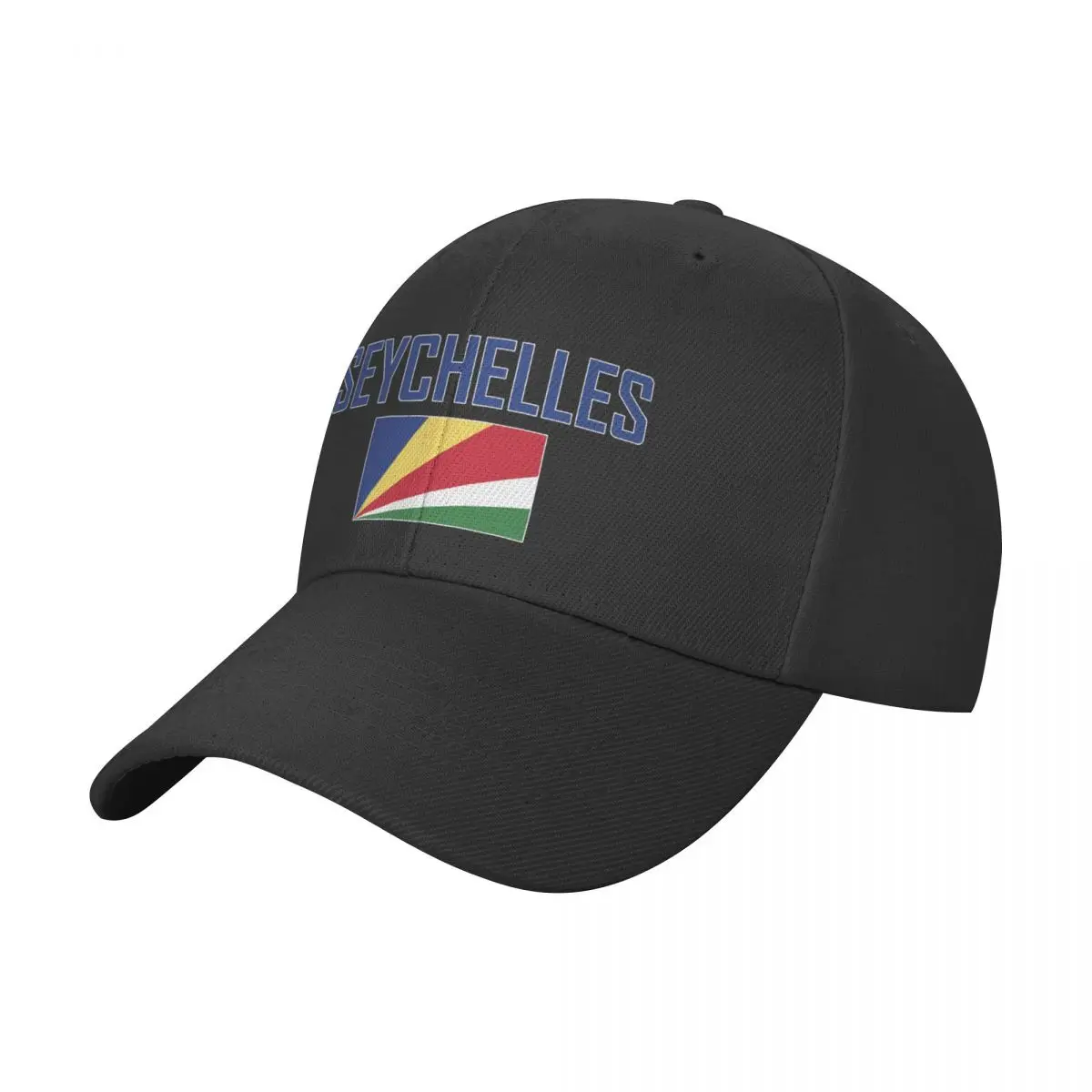 SEYCHELLES Country Name With Flag Sun Baseball Cap Breathable Adjustable Men Women Outdoor Soccer Hat For Gift