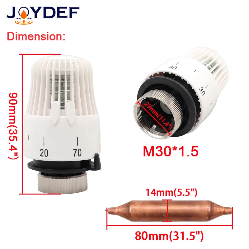 床暖房システム用の熱電ラジエーターヘッドコントロール,真ちゅう製バルブ,M30*1.5