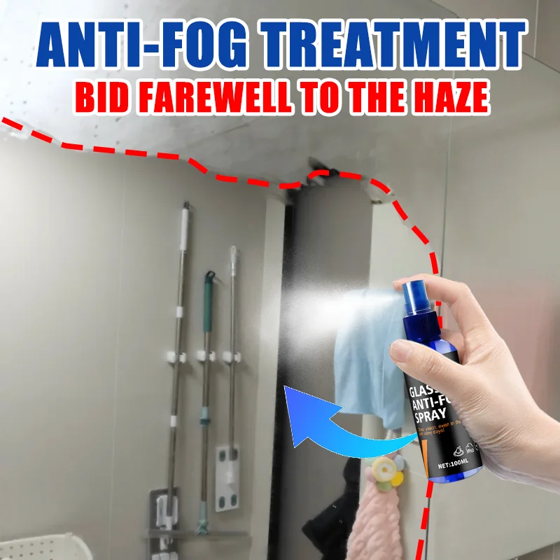 Car Glass Water Repellent Spray Anti Rain Coating for Windshield Window Mirror and Bathroom Glass