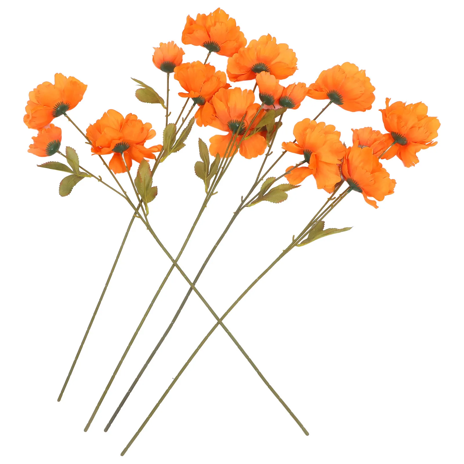 

5Pcs Simulation Artificial Peony Flowers Wedding Bride Bouquet Floral Arrangement Decorations Artificial Peony Flowers