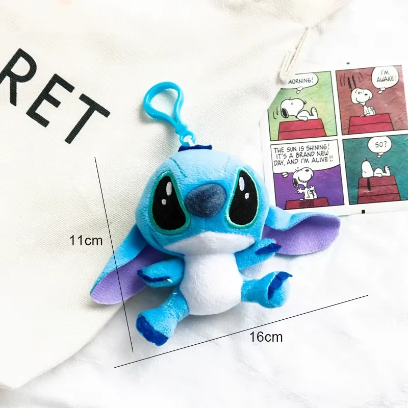 LLavero de peluche de punto y Ángel de dibujos animados, muñecos bonitos de pareja para mochila, decoración de habitación Kawaii, regalo de cumpleaños para estudiantes