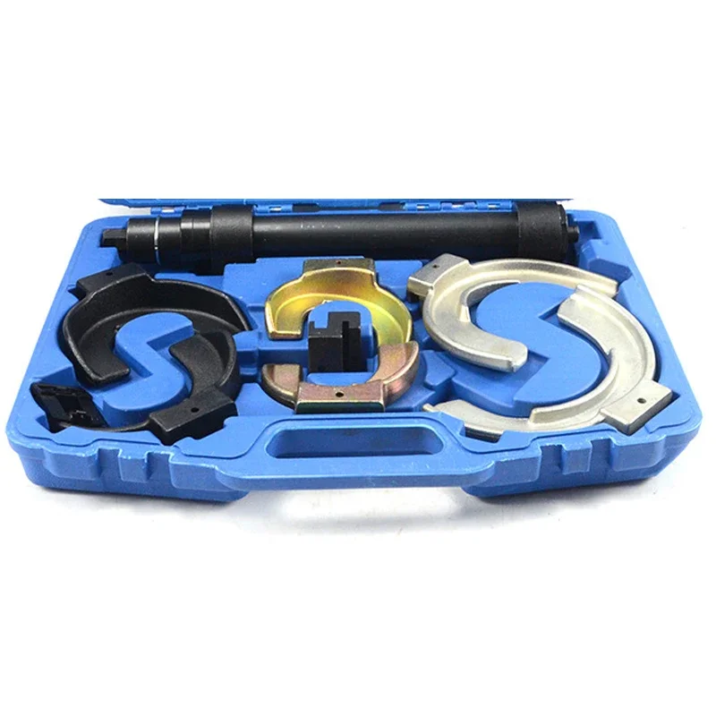 

Universal Shock Absorber Spring Compressor Kit Interchangable Fork Strut Coil Spring Compressor Extractor Auto Tool