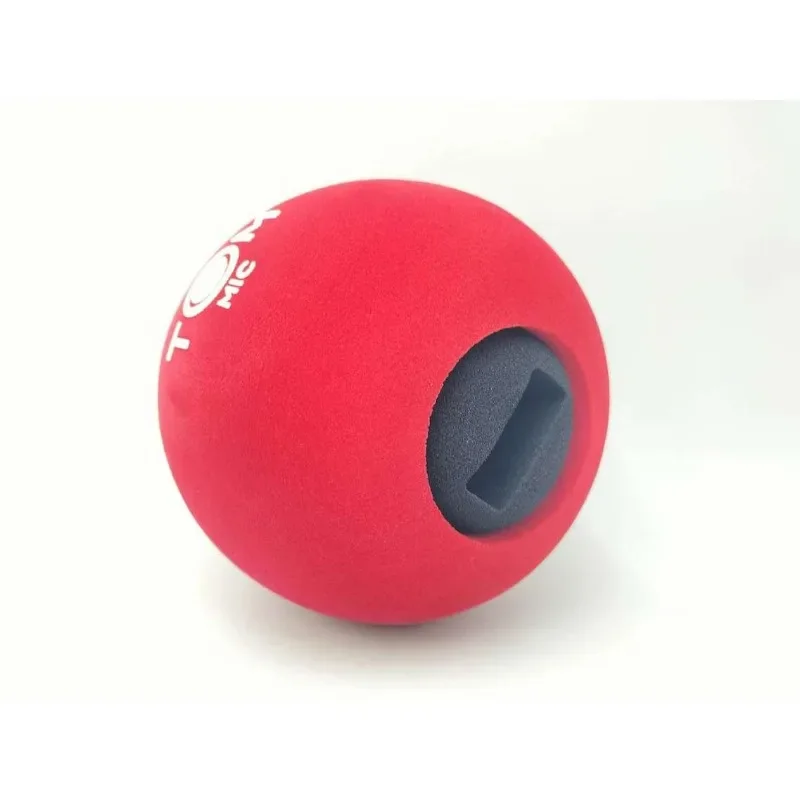 Customized Flocking Microphone Foam Printing Covers Mic Windscreen Logo Sponge Windsshield For Flocked Mic Spongefor rode mic