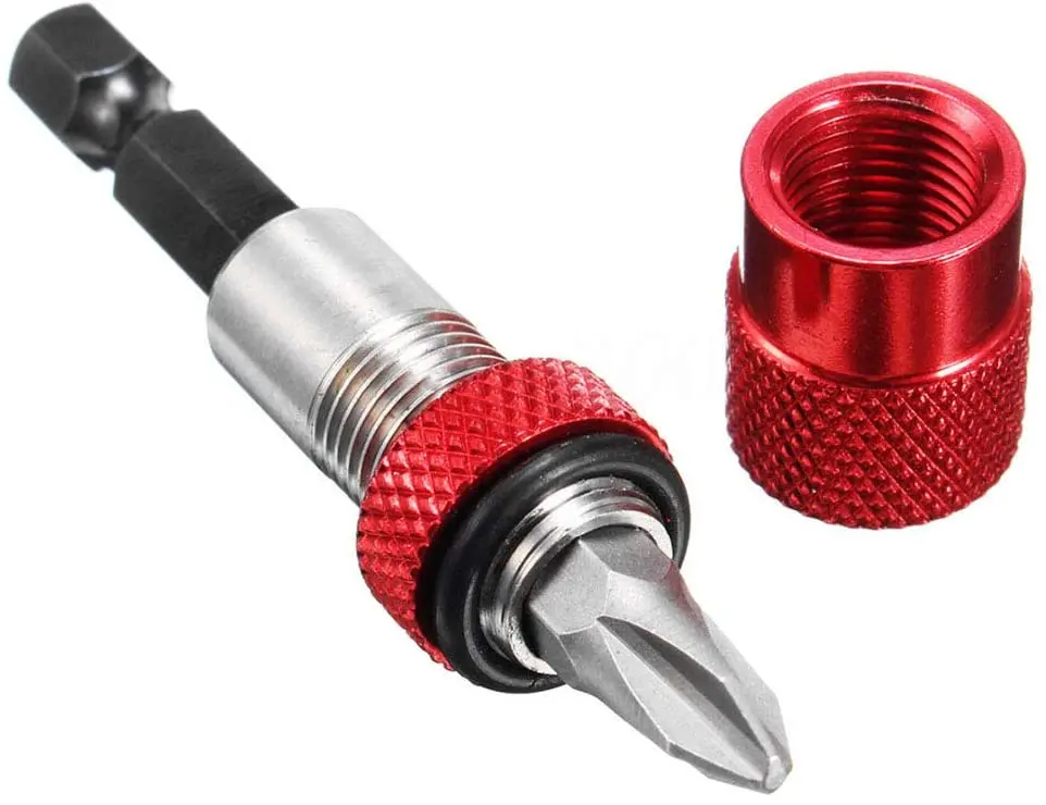1/4 Hex Shank Electric Drill Bit Magnetic Screwdriver Bit Holder Stainless Steel Magnetism drywall screw bit holder Screw Tool