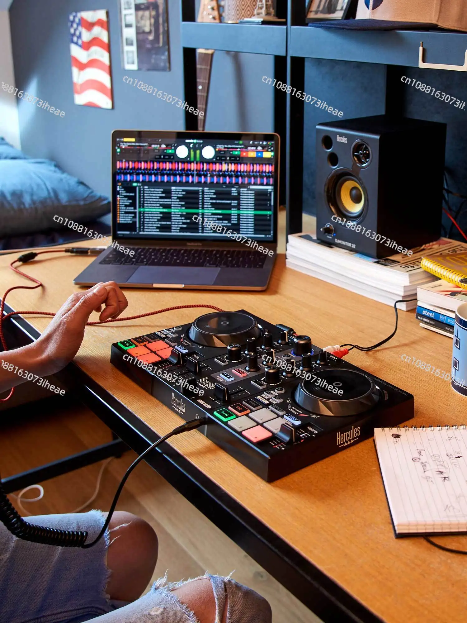 

Inpulse200mk2 цифровой DJ портативный контроллер живой небольшой проигрыватель дисков