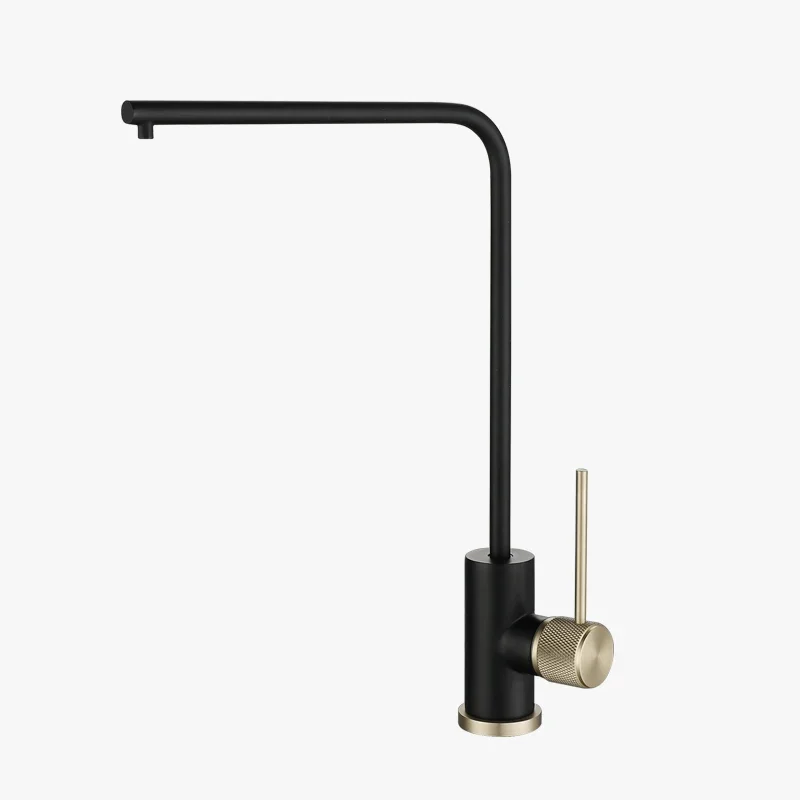 Direct Drinking Kitchen Faucet Kitchen Sink Tap Single Lever single Cold Black Gold Sink Tap