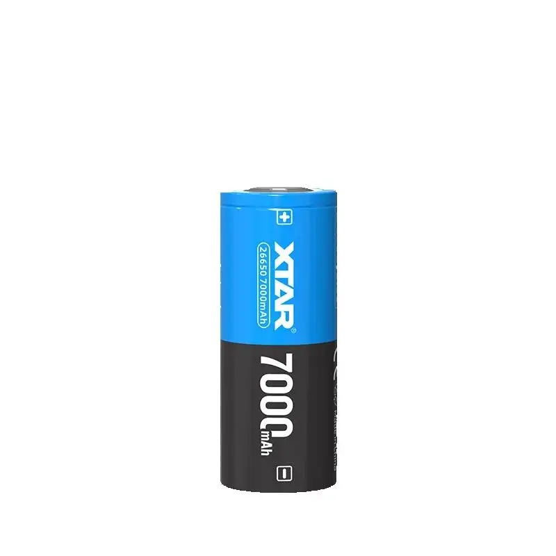 For Flashlight  XTAR 26650 7000mAh 10A Battery  And  1PCS  26650 Flashlight As Gift