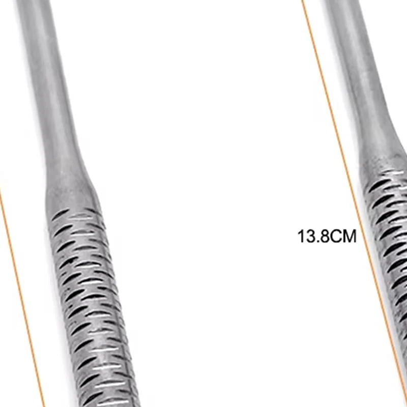 

2pcs Dental Scalpel Handle Surgical Stainless Steel Curved/Straight Blade for Implant