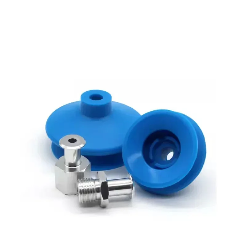 FGA Series Vacuum Suction Cup Silicone Double-layer Corrugated Sucker Pneumatic Robot Automatic Manipulator Accessories FGA20
