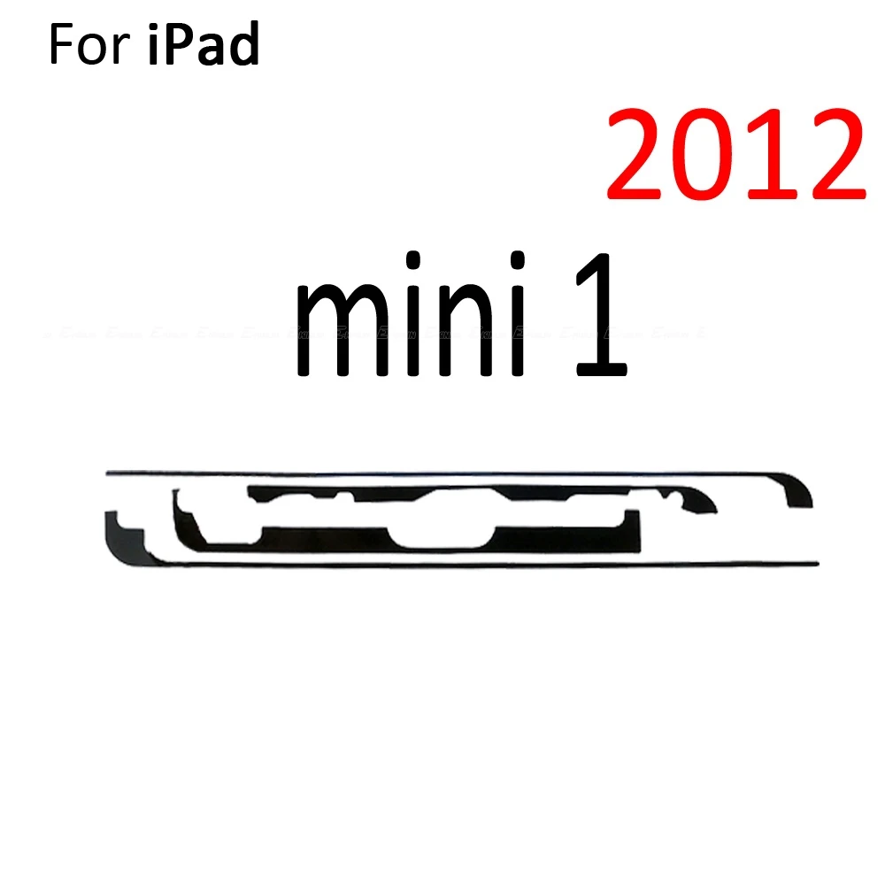 2 قطعة شريط لاصق لشاشة اللمس قبل القطع ملصق Glus لباد mini 1 2 3 4 5 6 2012 2013 2014 2015 2019 2021 #3