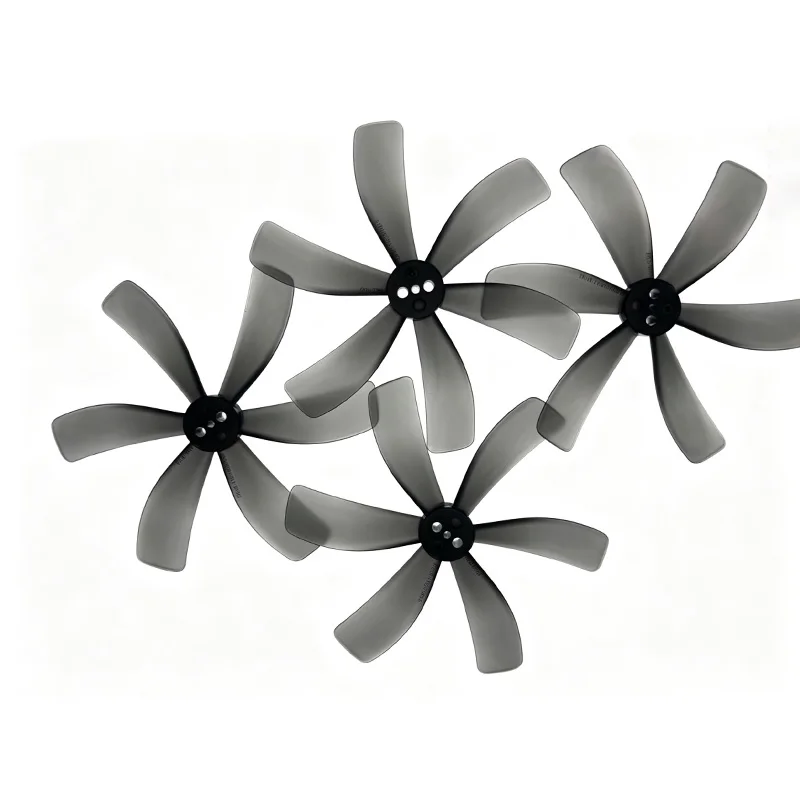 6Pairs(6 CW+6 CCW) HQPROP T63MMX6 Light Grey 63mm 6-Blade PC Propeller for RC FPV Freestyle 2.5inch Cinewhoop Ducted Drone