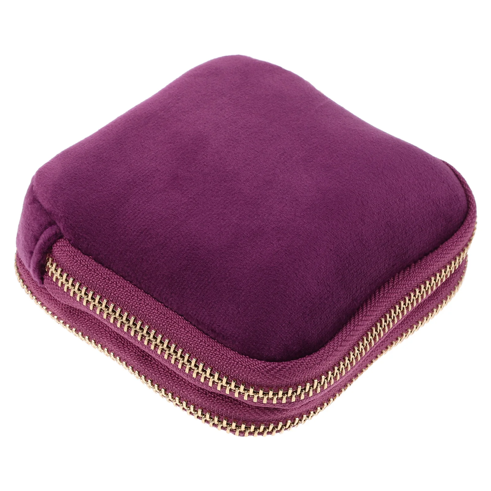 

Jewelry Storage Bag Earring Organizer Portable Necklace Metal Bracelet Travel Case with Zipper